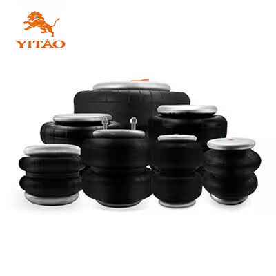 Triple doble industrial de la amortiguación de aire con resorte del pedernal del ODM del OEM solo enrollado para el camión