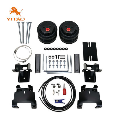 Kit de resorte neumático de asistencia para remolque sin taladro de 2500 lb, compatible con Chevrolet Silverado 1500 / GMC Sierra 1500 2007-2018