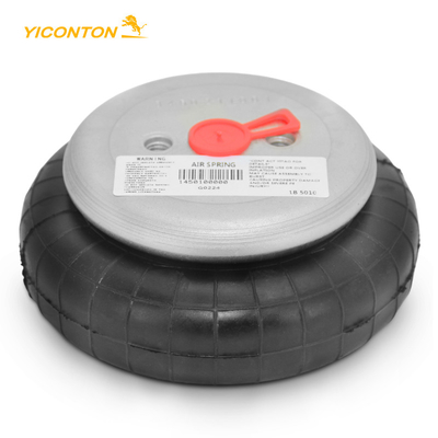 fuelle convoluto industrial W01-358-7731 de la amortiguación de aire con resorte industrial del diámetro de la placa de 115m m