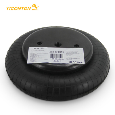 Amortiguación de aire con resorte industrial W01-M58-6166 FS120-9 del solo bramido convoluto