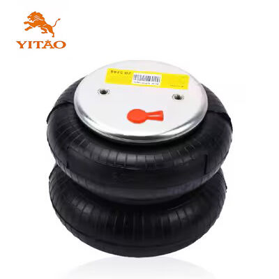 Triple doble industrial de la amortiguación de aire con resorte del pedernal del ODM del OEM solo enrollado para el camión