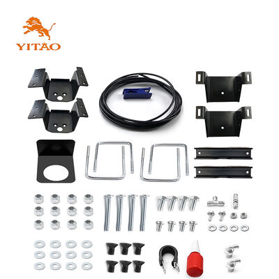 Conjunto de soportes de montaje Adaptación 2011-2017 Chevy Silverado 2500HD/3500HD Ruedas de 8 radios Sin barra anti-roll trasera TOW-GM11