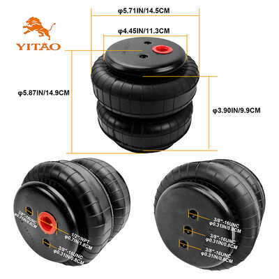 Conjunto de soportes de montaje Adaptación 2011-2017 Chevy Silverado 2500HD/3500HD Ruedas de 8 radios Sin barra anti-roll trasera TOW-GM11