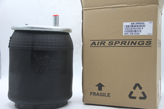 Amortiguación de aire con resorte del camión del servicio W01-M58-6318 del ODM para el pedernal de Schmitz 016512