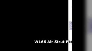 Reemplazo del puntal de suspensión neumática Mercedes W166